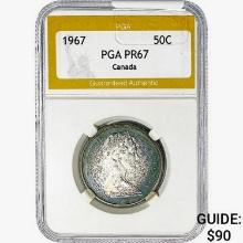 1967 50C Canada PGA PR67