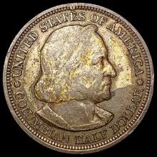 1893 Columbia Half Dollar LIGHTLY CIRCULATED