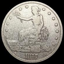 1877 Silver Trade Dollar NICELY CIRCULATED