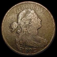 1802 Draped Bust Cent LIGHTLY CIRCULATED