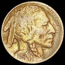 1913-S Ty 2 Buffalo Nickel LIGHTLY CIRCULATED