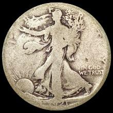 1921-D Walking Liberty Half Dollar NICELY CIRCULAT