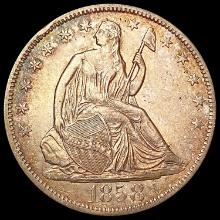 1858-O Seated Liberty Half Dollar UNCIRCULATED