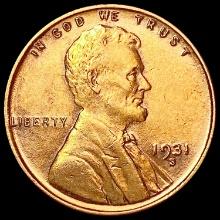 1931-S RED Wheat Cent UNCIRCULATED