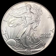 1994 American Silver Eagle SUPERB GEM BU