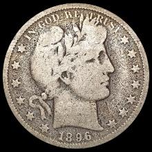 1896-O Barber Half Dollar NICELY CIRCULATED