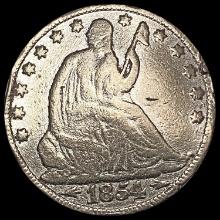 1854-O Seated Liberty Half Dollar NICELY CIRCULATE