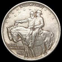 1925 Stone Mountain Half Dollar NEARLY UNCIRCULATE