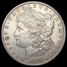 1890-S Morgan Silver Dollar NEARLY UNCIRCULATED