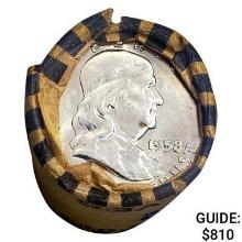 1958 BU 1958 D Franklin Roll (20 Coins)