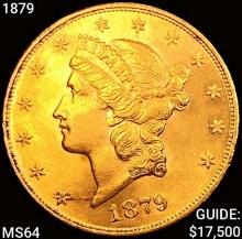 1879 $20 Gold Double Eagle