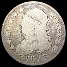 1818 Capped Bust Quarter NICELY CIRCULATED