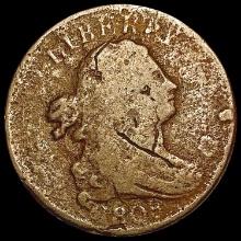 1808 Draped Bust Half Cent NICELY CIRCULATED