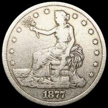 1877-S Silver Trade Dollar NICELY CIRCULATED