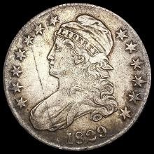 1829 Capped Bust Half Dollar CLOSELY UNCIRCULATED