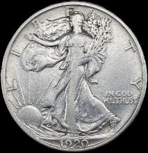 1920-S Walking Liberty Half Dollar NICELY CIRCULAT