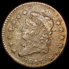 1813 Classic Head Large Cent CLOSELY UNCIRCULATED