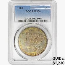 1900 Morgan Silver Dollar PCGS MS66