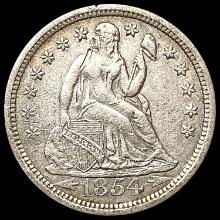 1854-O Seated Liberty Dime CLOSELY UNCIRCULATED