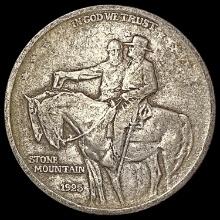 1925 Stone Mountain Half Dollar NEARLY UNCIRCULATED