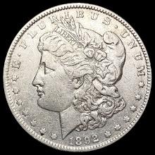 1892 Morgan Silver Dollar NEARLY UNCIRCULATED