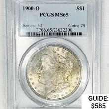 1900-O Morgan Silver Dollar PCGS MS65