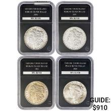 [4] 1890-1924 Asstd. Silver Dollars GG UNC