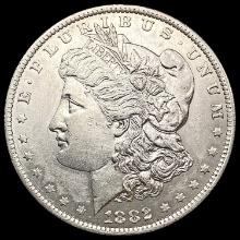 1882-O Morgan Silver Dollar CHOICE AU