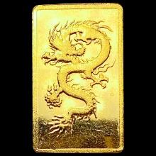 Thai Baht 1/2oz Gold Bar 22K UNCIRCULATED