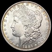 1887 Morgan Silver Dollar GEM BU