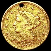 1879 $2.50 Gold Quarter Eagle NICELY CIRCULATED