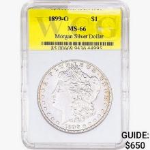 1899-O Morgan Silver Dollar WCG MS66