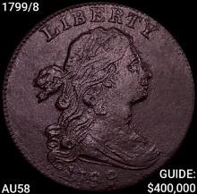 1799/8 Draped Bust Large Cent