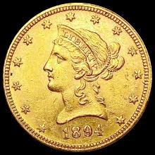 1894 $10 Gold Eagle CHOICE AU