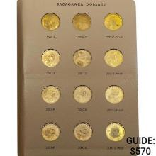 2000-2020 Sacagawea Dollar Coin Set W/Proofs [63 Coins]