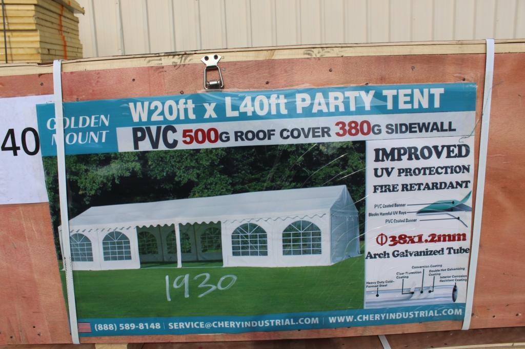 2024 Golden Mountain Commercial Party Tent