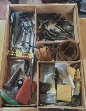 Collection Of Vintage & Antique Gun Parts