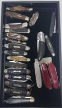Collection Of Folding Pocket Knives