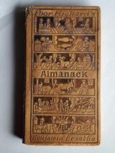 1898 The Century Co Facsimile Print of Benjamin Franklin's Poor Richard's Almanack
