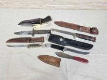 6 Estate Fixed Blade Knives