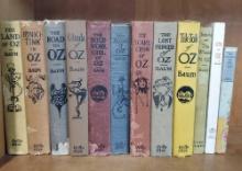 Collection Of 12 L. Frank Baum OZ Books