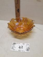 Carnival Glass Serving Dish