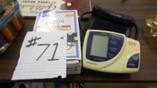 medical supplies, child sphygmanometer in box and a blood pressure checker from cvs