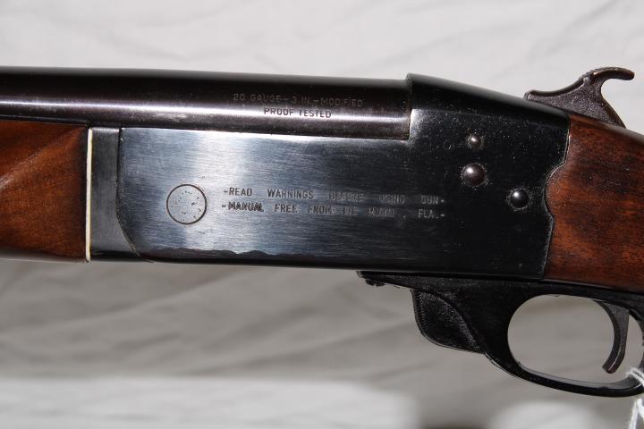 CBC Model SB .20 Ga. 3" Modified Single Shot Shotgun