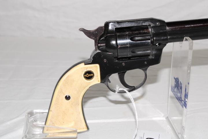 Rohm GMBH "Double Action" RG63 .22LR 8-Shot Revolver