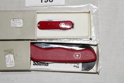 2 Swiss Army Knives - Classic-SD and Adventurer
