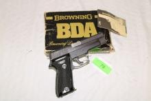 Browning "BDA" .45 Auto. Double Action Pistol w/Box & Manual