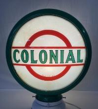 15" Colonial Gasoline Pump Globe