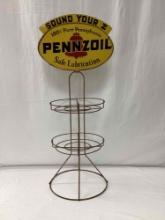 Pennzoil Sound Your Z Quart Oil Can Rack