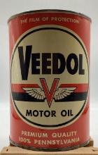 Veedol "100% Pure Pennsylvania" Motor Oil Quart Can